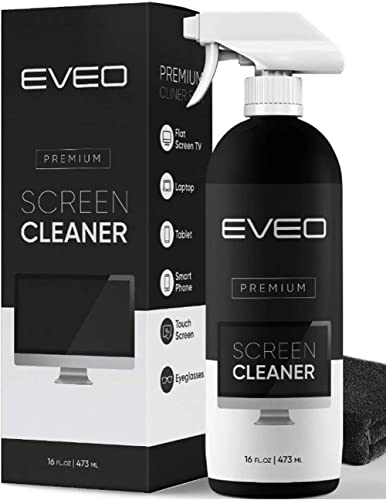 Screen Cleaner Spray (16Oz) - Large Screen Cleaner Bottle - Tv Scre...