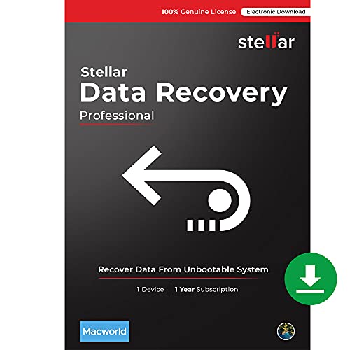Stellar Data Recovery Software | For Mac | Professional | Version 1...