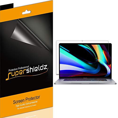 Supershieldz (3 Pack) Designed For Macbook Pro 16 Inch (2019-2020 M...