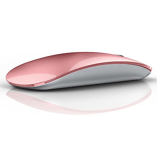 Tenmos M18 Bluetooth Mouse, Usb C Rechargeable Wireless Mouse, Trip...