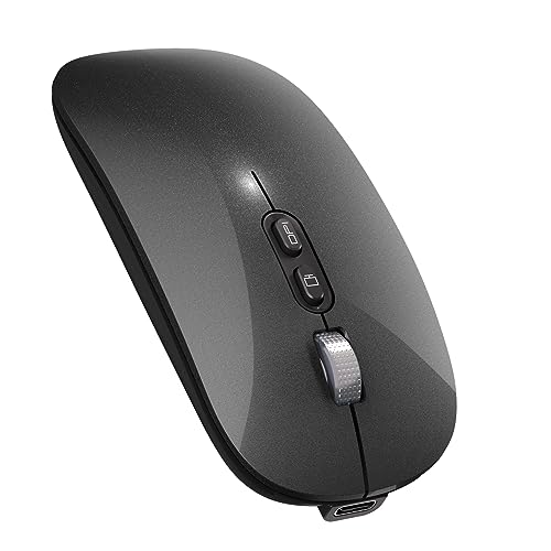 Upgrade Led Wireless Mouse, Slim Silent Mouse 2.4G Portable M...