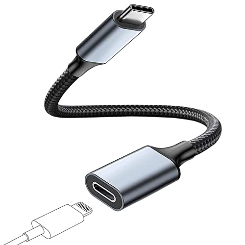Usb C To Lightning Audio Adapter Cable Usb Type C Male To Lightning...