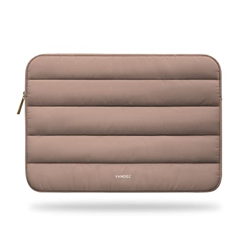 Vandel Puffy Sleeve For 13-14 Inch Laptop. Latte Cute Sleeve For Wo...