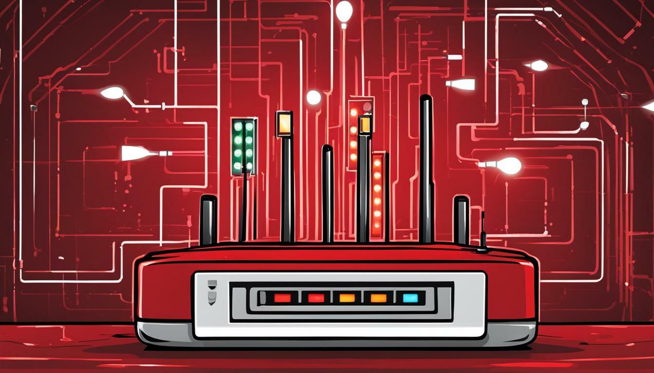 pldt wifi router los red light